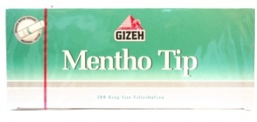 200 Stück Gize Filterhülsen (Menthol)